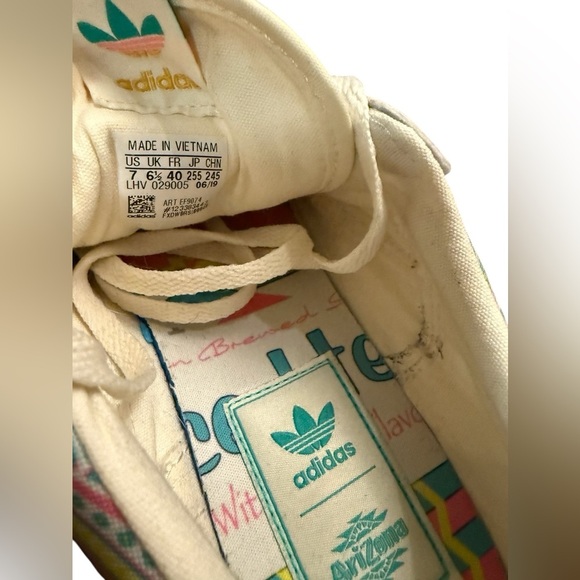 Adidas Continental 80 Vulc Arizona Iced Tea Men’s Size 7, Women’s Size 9 - Picture 7 of 8